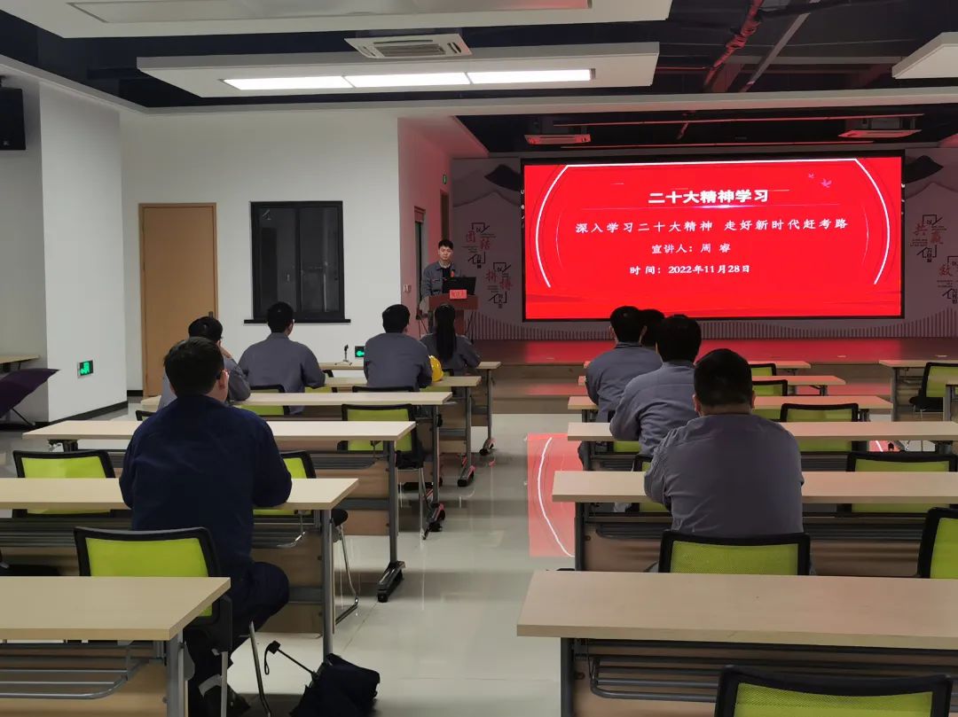 Sound Machinery company Youth League committee held a new era "light" year theory propaganda group propaganda activities_ZHEJIANG SOUND MACHINERY MANUFACTURE CO.,LTD.