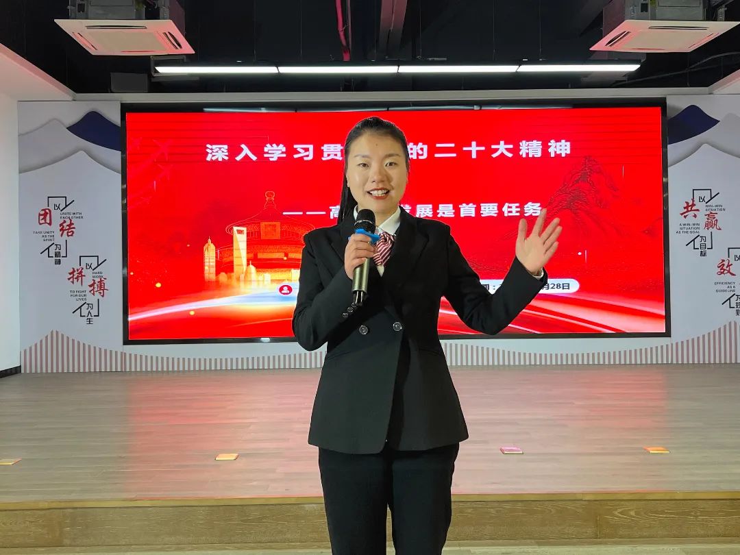 Sound Machinery company Youth League committee held a new era "light" year theory propaganda group propaganda activities_ZHEJIANG SOUND MACHINERY MANUFACTURE CO.,LTD.