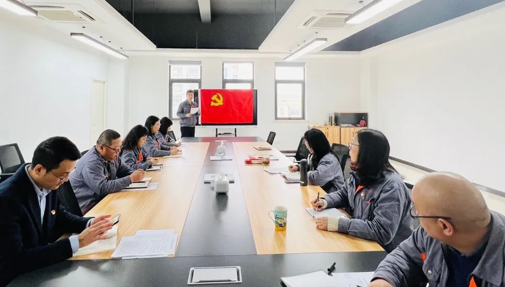 Shenda machinery company Party committee to carry out the branch secretary of the party class activities_ZHEJIANG SOUND MACHINERY MANUFACTURE CO.,LTD.